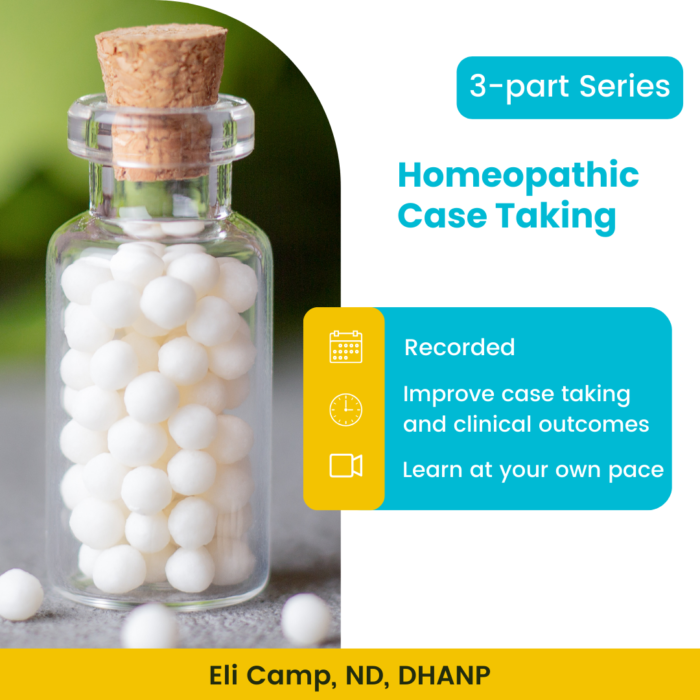 Homeopathic Case Taking